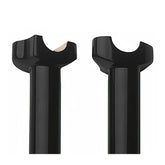Custom Chrome HardDrive Forged 4.5” Straight Handlebar Risers 3-1/2" Rise Fit For Harley Black